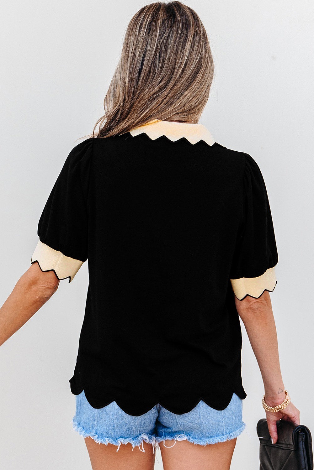 The Classic Scallop Blouse