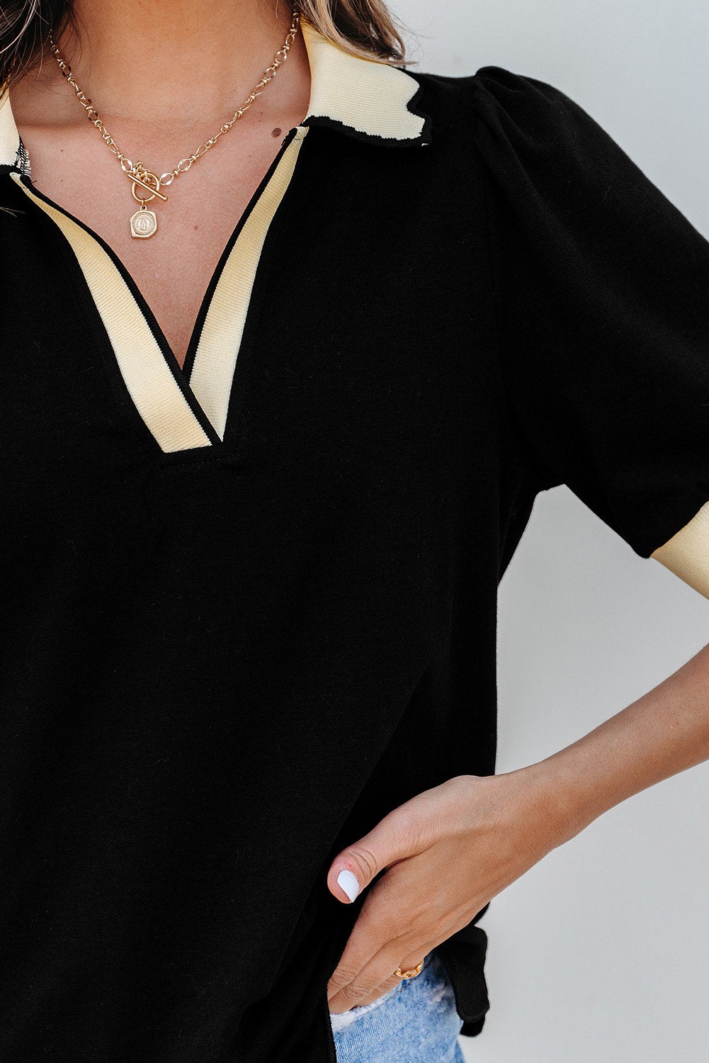 The Classic Scallop Blouse